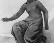 威廉 莫里斯 亨特 : Fortune Anahita A Study For The Flight Of Night